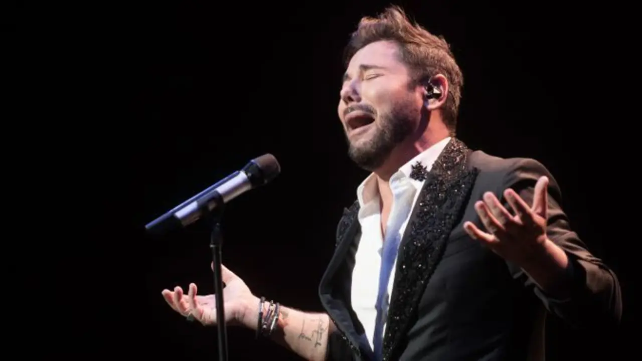 Miguel Poveda en concierto.