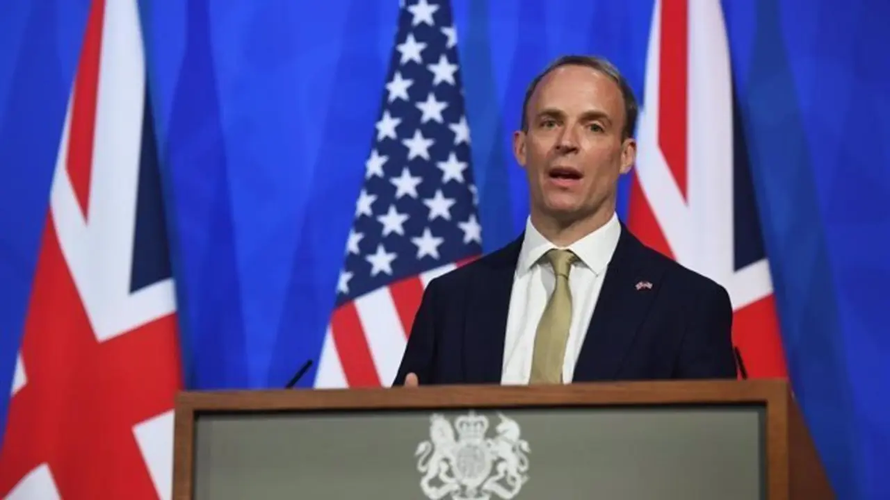 El ministro de Exteriores de Reino Unido, Dominic Raab - Chris J Ratcliffe/PA Wire/dpa - Archivo