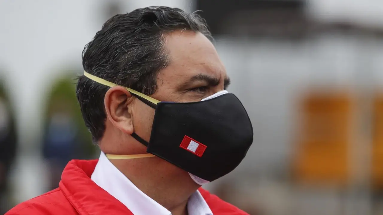 Archivo - El exministro del Interior de Per&uacute;, Jorge Montoya