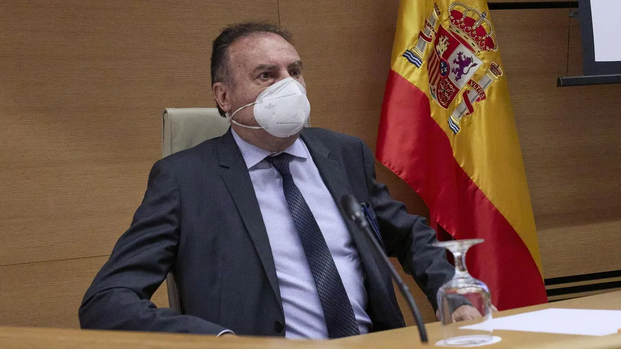 Archivo - El ex jefe de la Unidad de Delincuencia Econ&oacute;mica y Fiscal (UDEF) Jos&eacute; Luis Olivera comparece en la comisi&oacute;n de investigaci&oacute;n del Congreso sobre la 'Operaci&oacute;n Kitchen'
