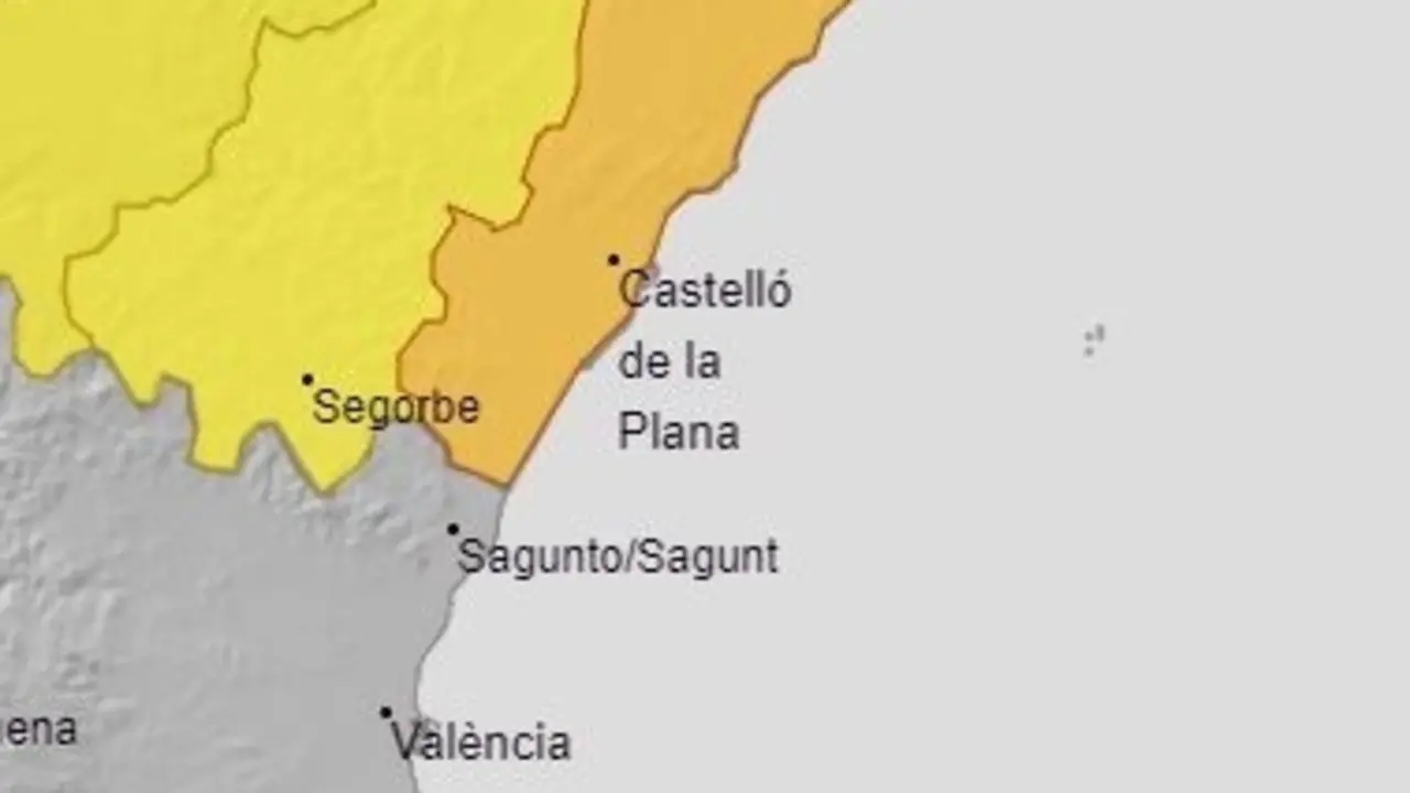 Avisos activos en Castell&oacute;n