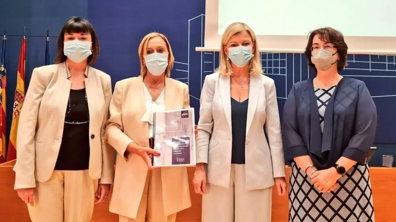 Presentaci&oacute;n de 'Gu&iacute;a de las Unidades de Valoraci&oacute;n Forense Integral de la Comunitat Valenciana'.