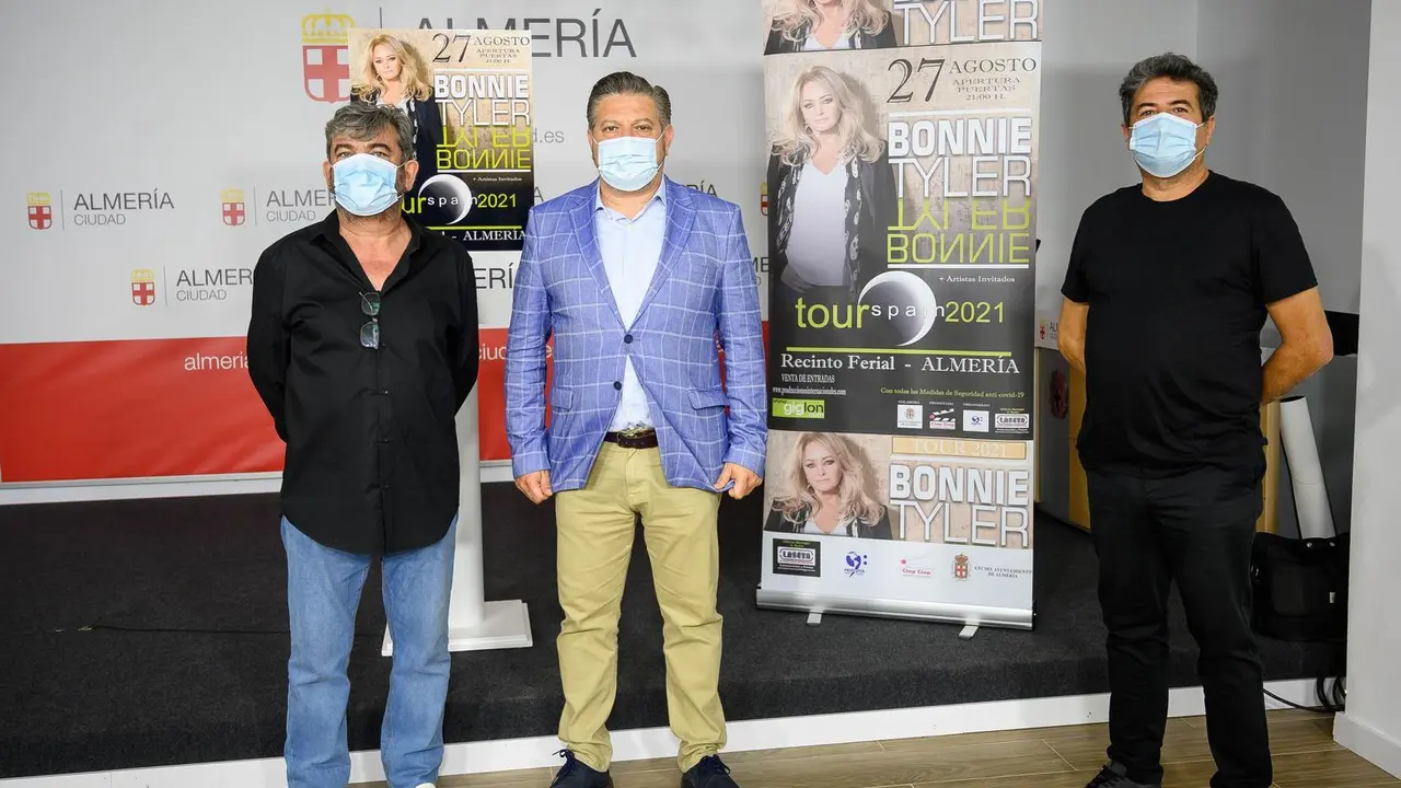 Presentaci&oacute;n del concierto de Bonnie Tyler en Almer&iacute;a