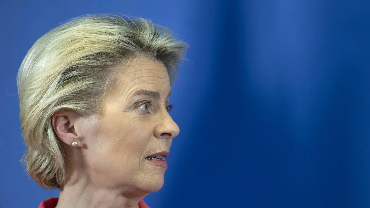 La presidenta de la Comisi&oacute;n Europea, Ursula von der Leyen