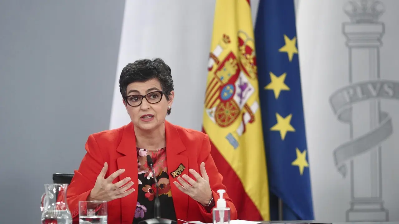 Archivo - La ministra de Asuntos Exteriores, UE y Cooperaci&oacute;n, Arancha Gonz&aacute;lez Laya