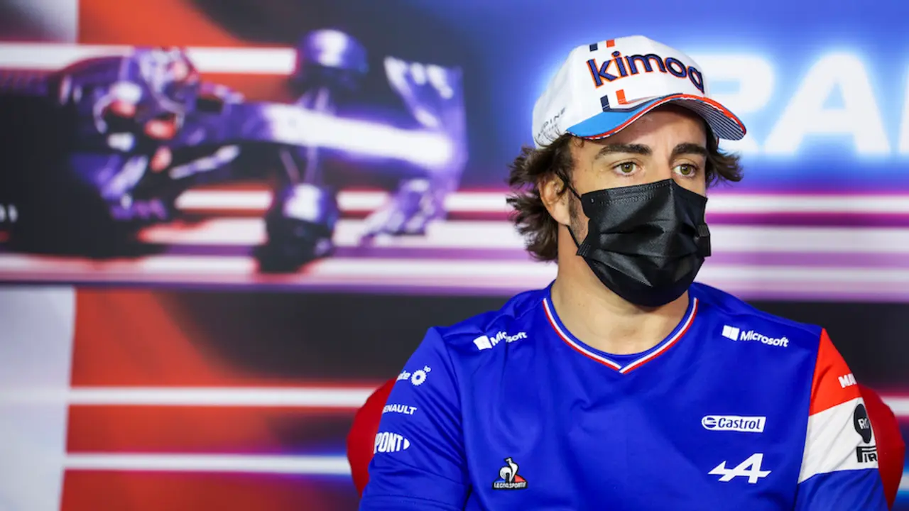 ALONSO Fernando (spa), Alpine F1 A521, portrait, press conference during the Formula 1 Emirates Grand Prix de France 2021, 7th round of the 2021 FIA Formula One World Championship from June 18 to 20, 2021 on the Circuit Paul Ricard, in Le Castellet, France - Photo Antonin Vincent / DPPI
AFP7 /  Europa Press
17/6/2021 ONLY FOR USE IN SPAIN