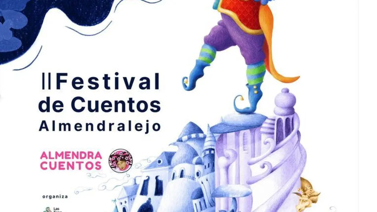 Cartel del II Festival de Cuentos 'Almendracuentos'