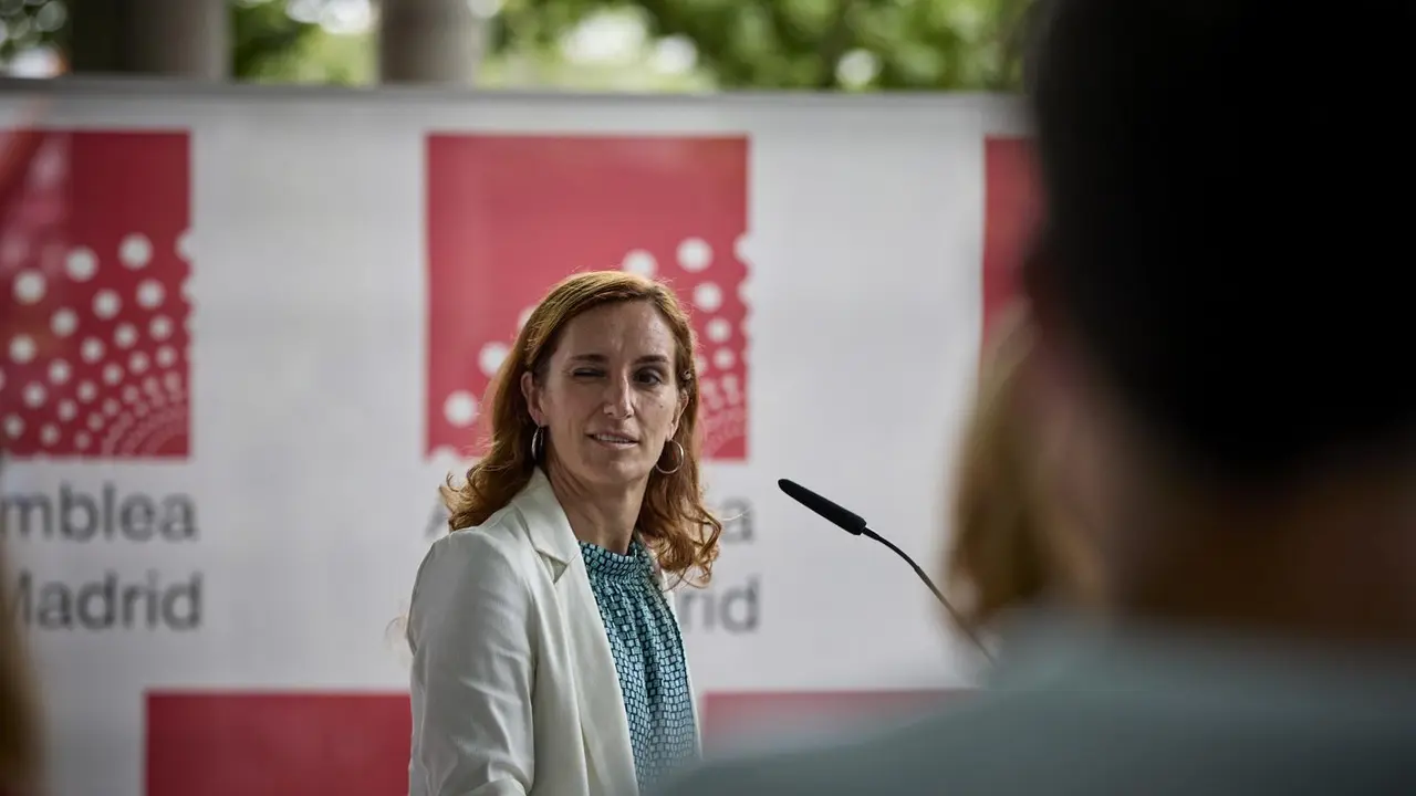 La portavoz de M&aacute;s Madrid en la Asamblea, M&oacute;nica Garc&iacute;a