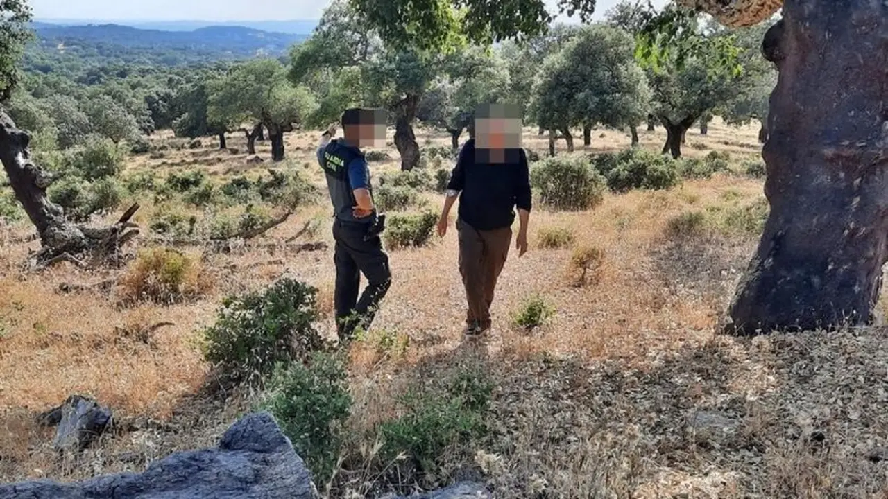 La Guardia Civil localiza a un hombre desaparecido en Barcarrota