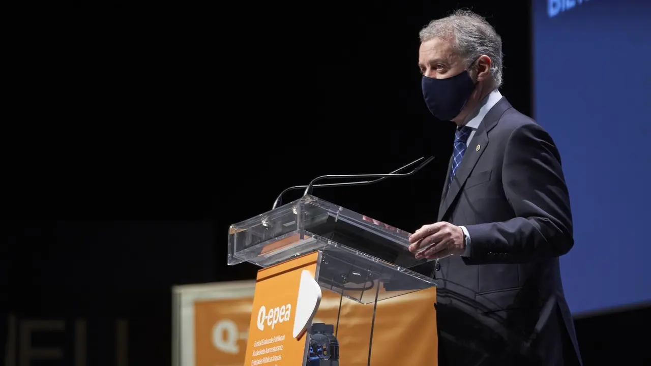 El lehendakari, I&ntilde;igo Urkullu, en el Congreso de 'Q-EPEA'