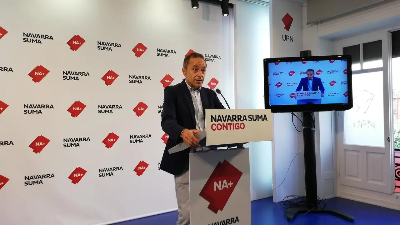 Juan Luis S&aacute;nchez de Muni&aacute;in, parlamentario de Navarra Suma