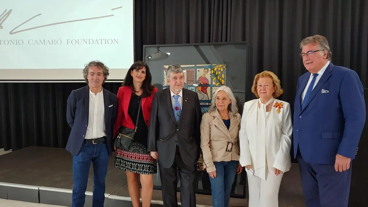 Presentaci&oacute;n del cuadro "Libert&eacute;, Mon Amour" .