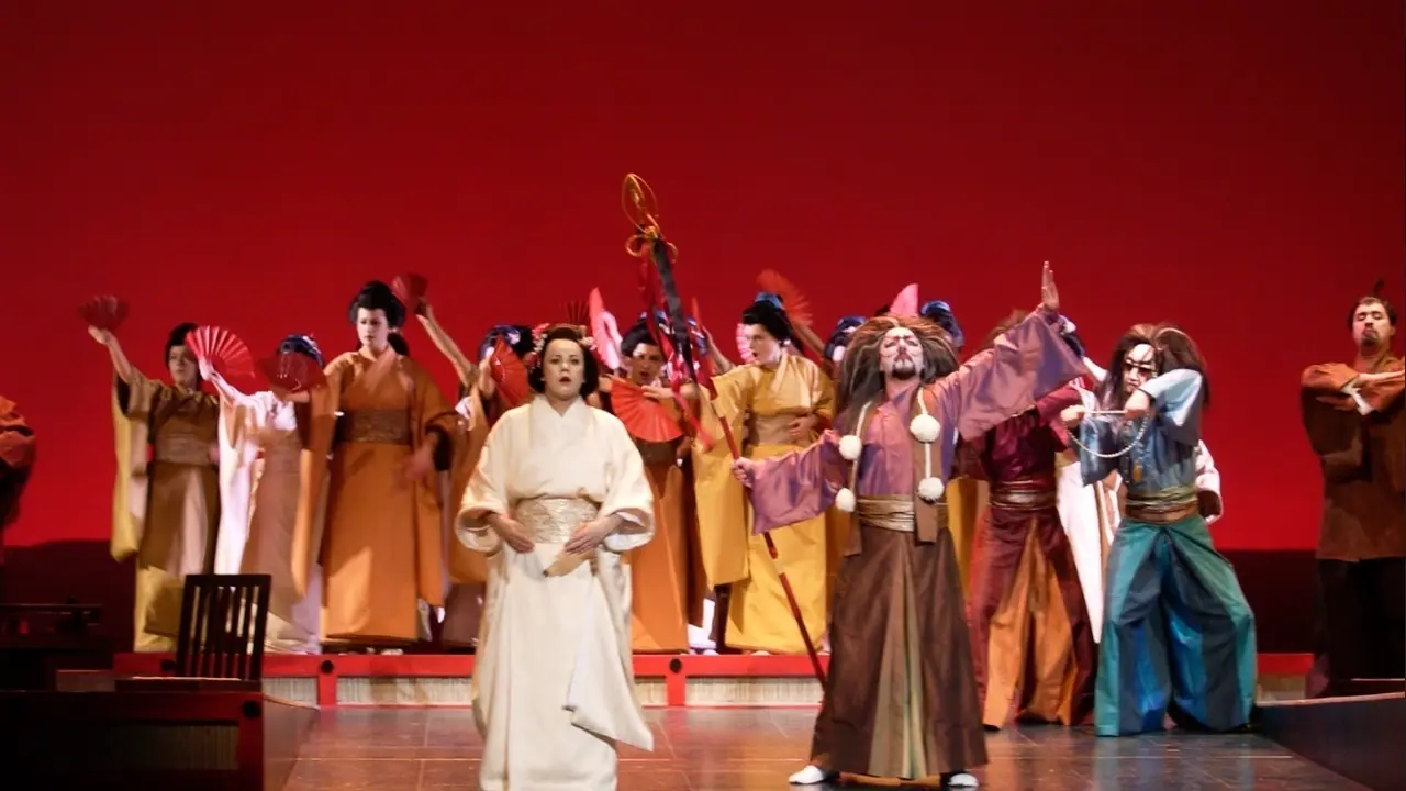 Imagen de la &oacute;pera "Madama Butterfly".