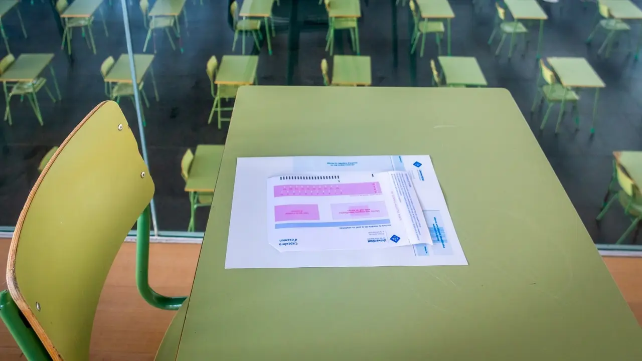 Pruebas de acceso a la universidad.