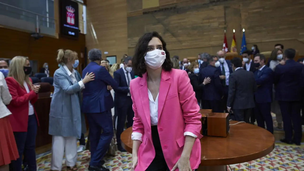La presidenta de la Comunidad de Madrid, Isabel D&iacute;az Ayuso.