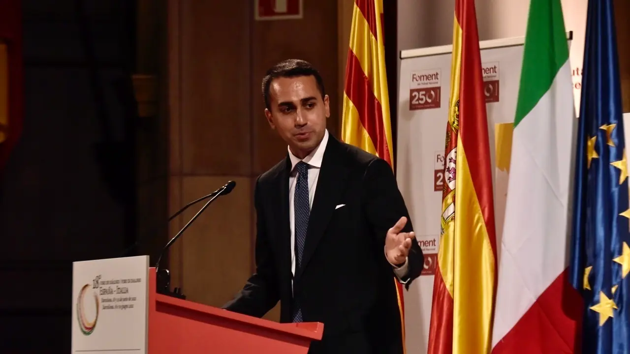El Ministro de Asuntos Exteriores y Cooperacion internacional de Italia, Luigi di Maio