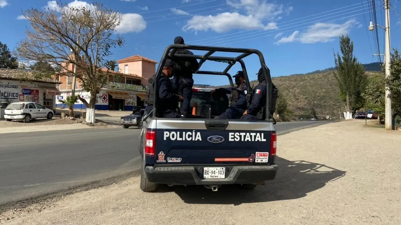 Archivo - Polic&iacute;a mexicana