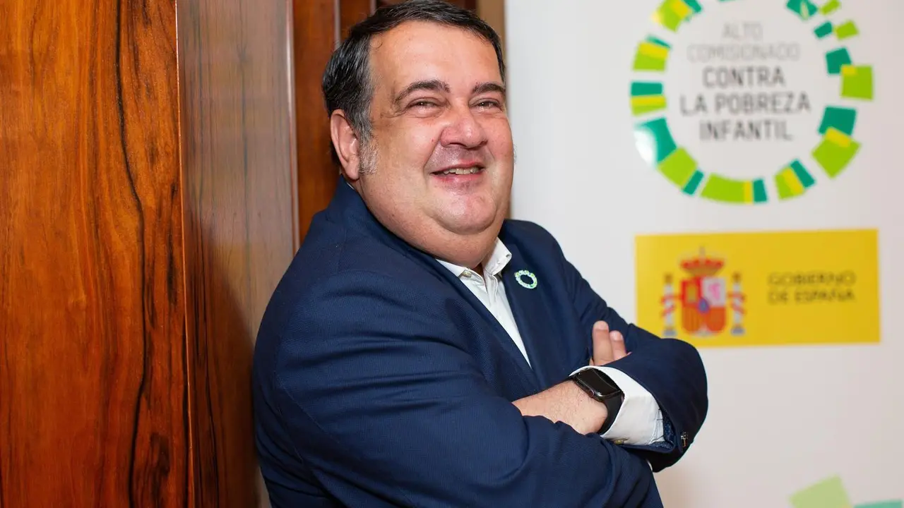El alto comisionado para la lucha contra la Pobreza Infantil, Ernesto Gasco.