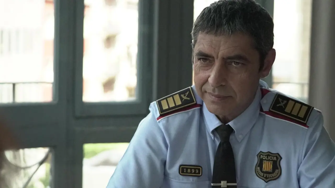 El mayor de los Mossos d'Esquadra, Josep Llu&iacute;s Trapero, en una entrevista en TV3.