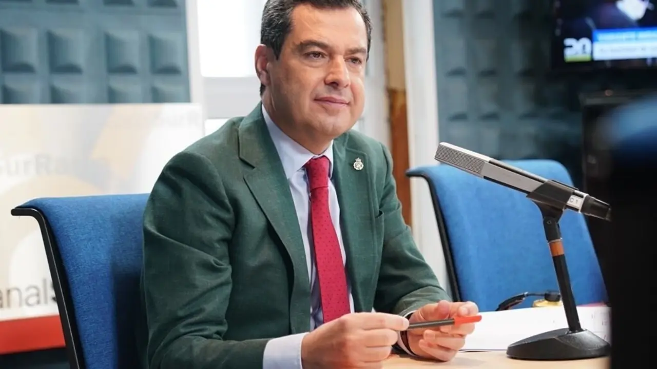 Juanma Moreno, este lunes