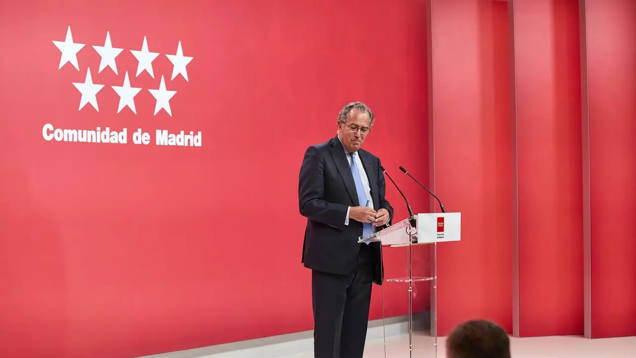 El consejero de Educaci&oacute;n, Universidades, Ciencia y portavoz del Gobierno, Enrique Ossorio