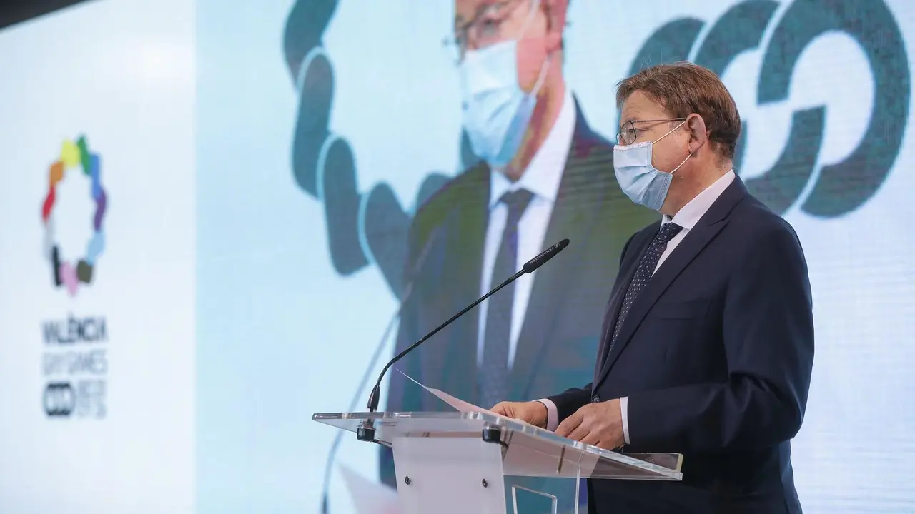ROBER SOLSONA&hellip;20210621&hellip;&hellip;EL PRESIDENT DE LA GENERALITAT, XIMO PUIG EN LA PRESENTACI&Oacute;N DE LA CANDIDATURA DE VAL&Egrave;NCIA COMO SEDE DE LOS GAY GAMES 2026.