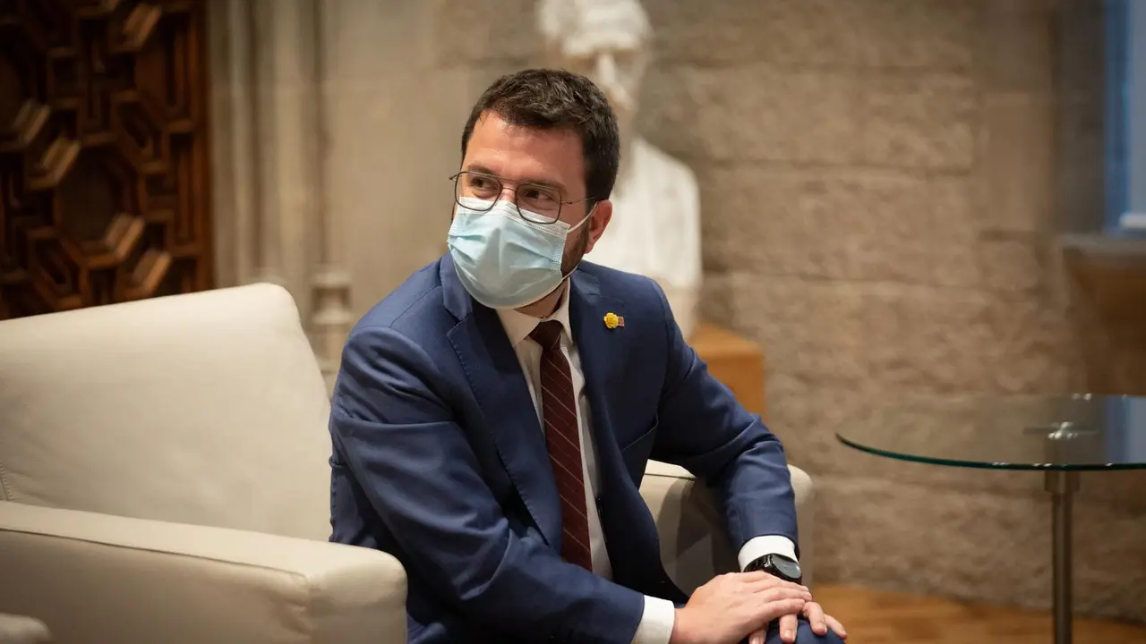 El president de la Generalitat, Pere Aragon&egrave;s.