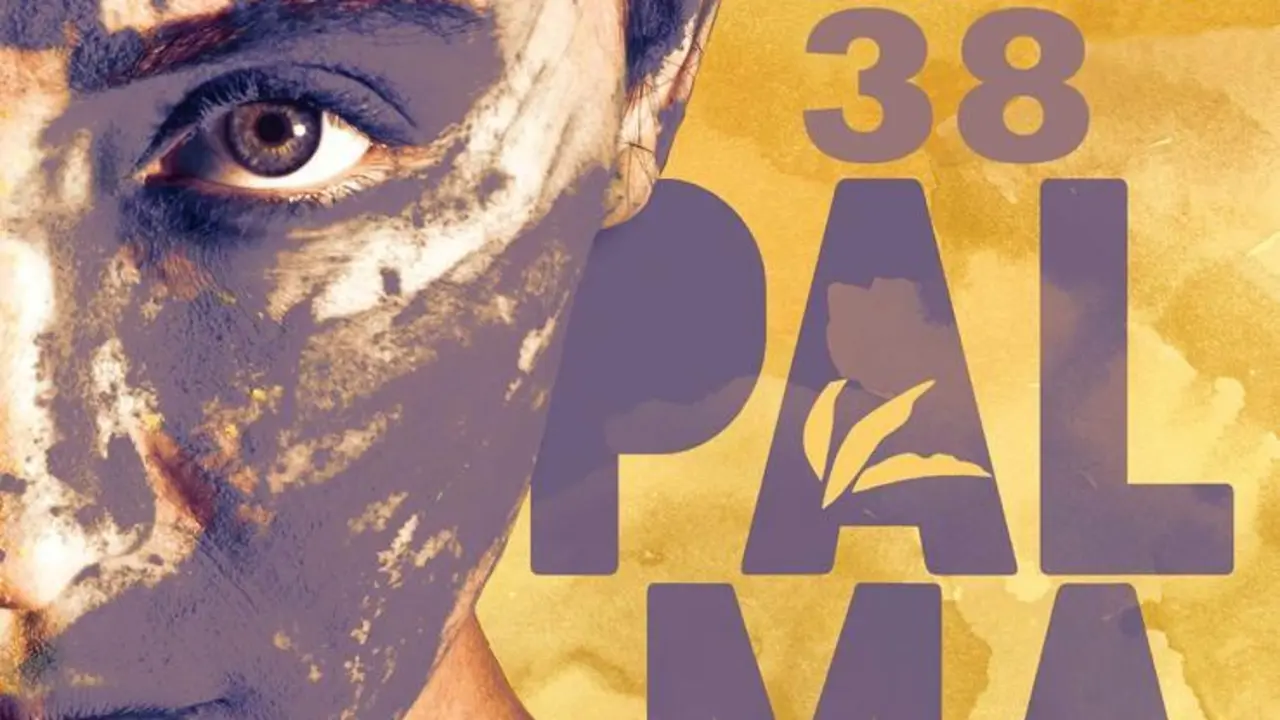 Archivo - Cartel de la 38&ordf; edici&oacute;n de Palma Feria de las Artes Esc&eacute;nicas de Andaluc&iacute;a, que se aplaza a octubre.