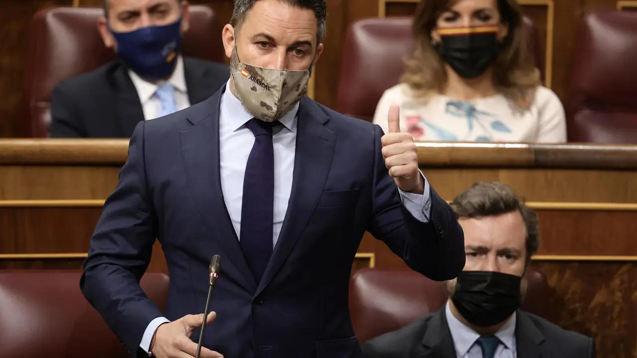El l&iacute;der de Vox, Santiago Abascal