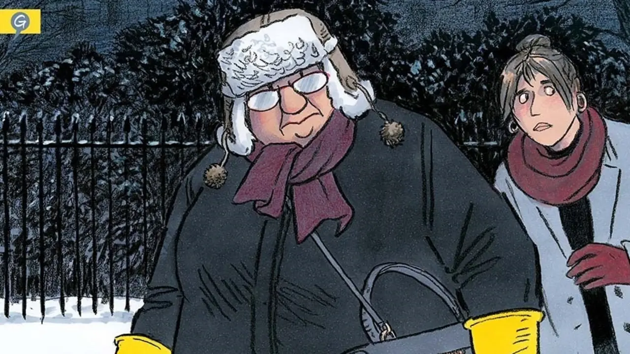 Portada de 'Cassandra Darke', de Posy Simmonds