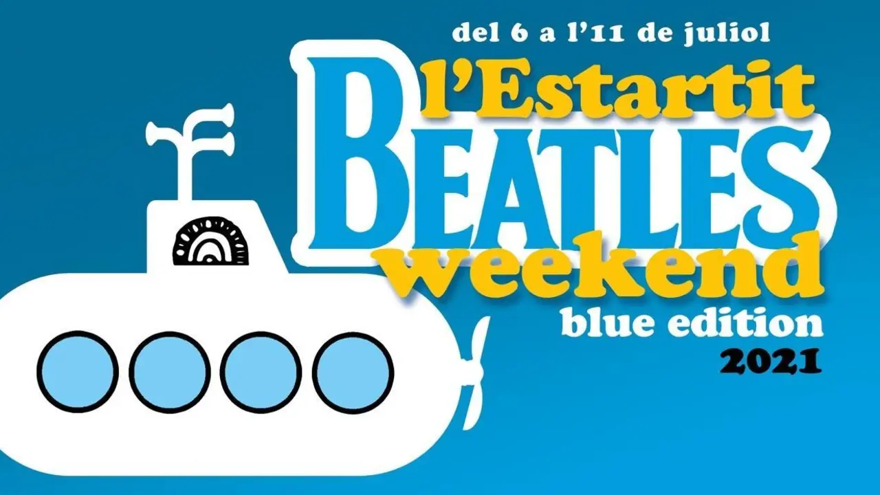 Cartel promocional de la decimoquinta edici&oacute;n del Festival Beatles Weekend de L'Estartit, en Girona.