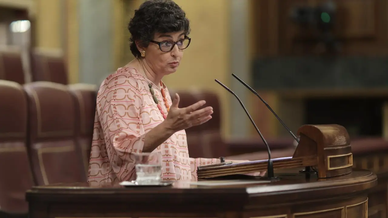 La ministra de Asuntos Exteriores, Uni&oacute;n Europea y Cooperaci&oacute;n, Arancha Gonz&aacute;lez Laya