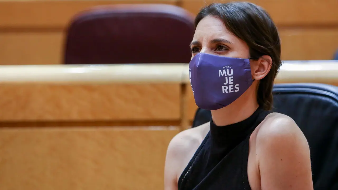 La ministra de Igualdad, Irene Montero