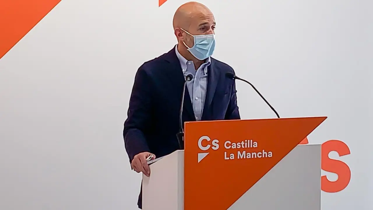 Archivo - El portavoz parlamentario de Cs, David Mu&ntilde;oz Zapata