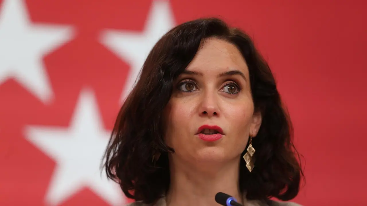 La presidenta de la Comunidad de Madrid, Isabel D&iacute;az Ayuso