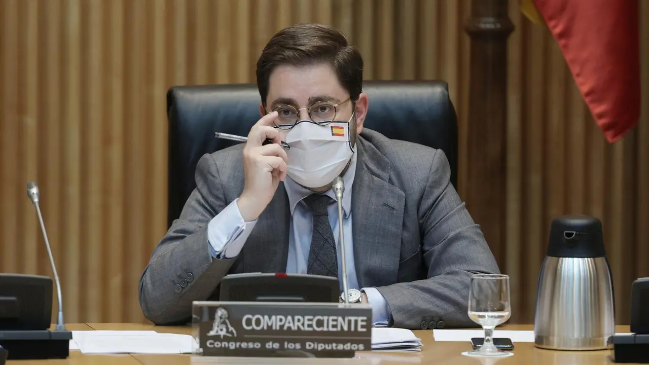 El secretario de Estado de la Espa&ntilde;a Global, Manuel Mu&ntilde;iz Villa, comparece en la Comisi&oacute;n de Asuntos Exteriores en el Congreso de los Diputados