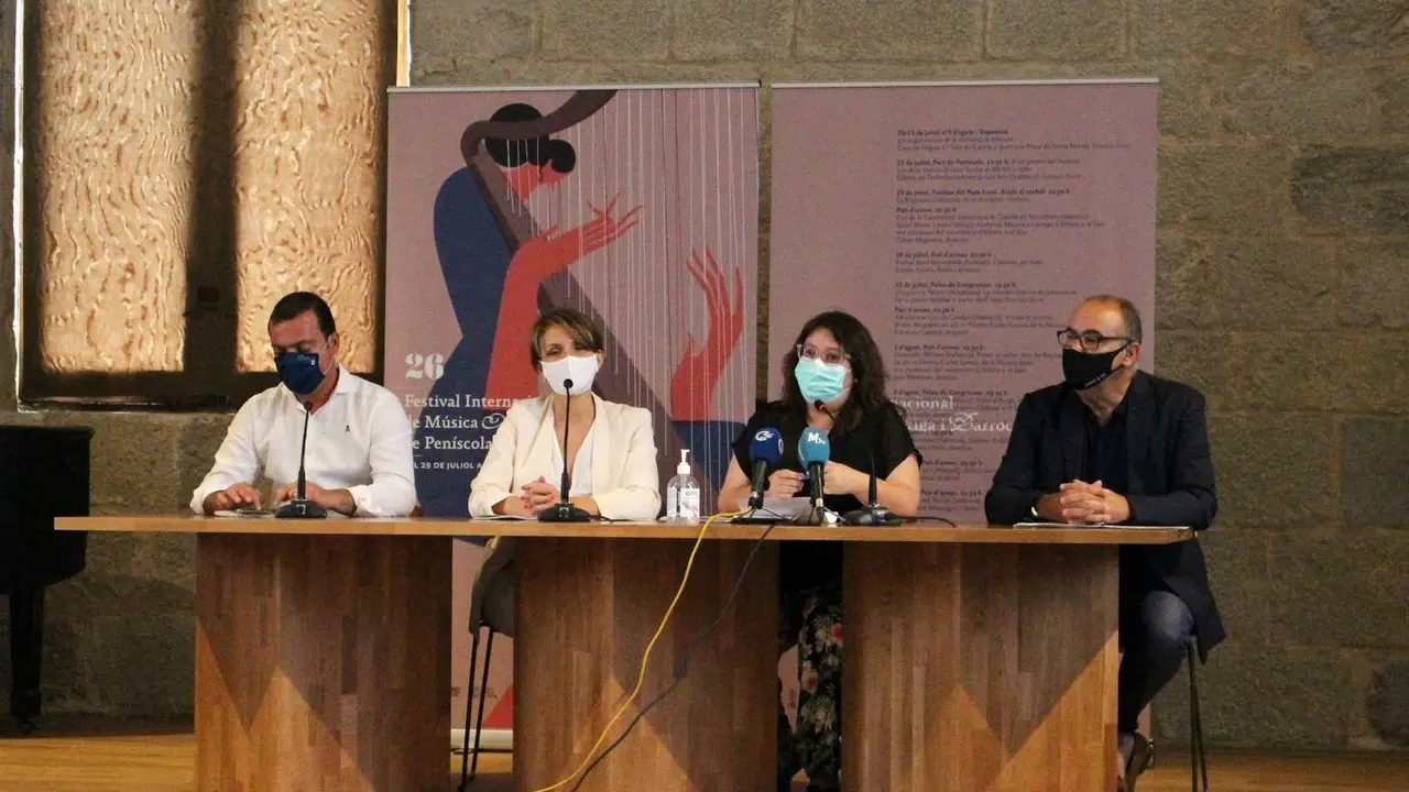 Presentaci&oacute;n del Festival de M&uacute;sica Antigua y Barroca de Pe&ntilde;&iacute;scola