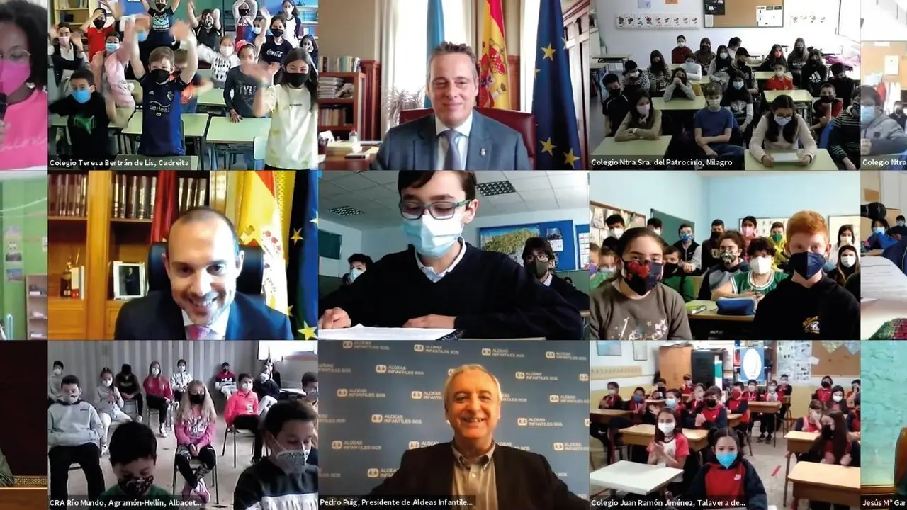 Archivo - 'Diputados Por Un D&iacute;a Desde El Cole' De Aldeas Infantiles SOS