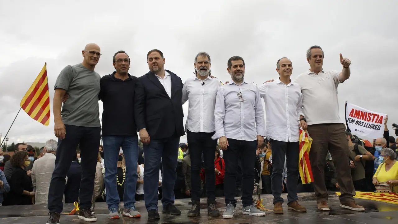 Siete de los condenados tras ser apfobados los indultos