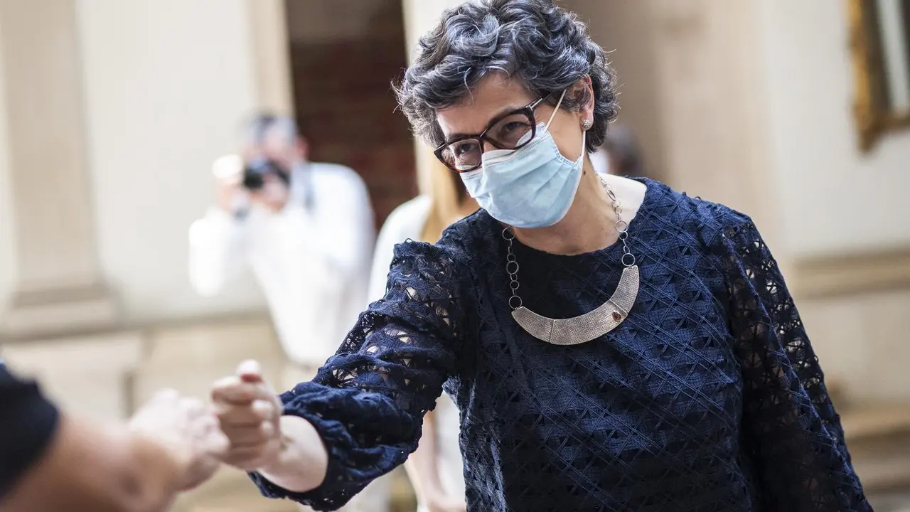 La ministra de Asuntos Exteriores, Uni&oacute;n Europea y Cooperaci&oacute;n, Arancha Gonz&aacute;lez Laya