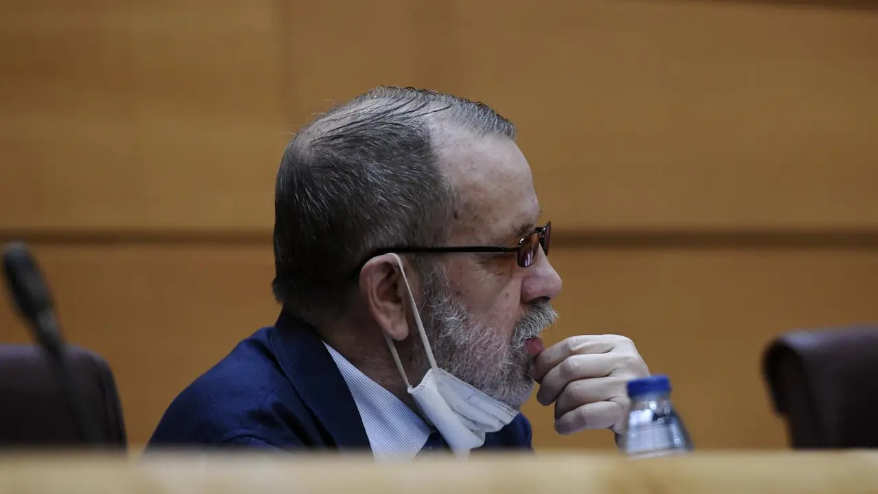 Archivo - El Defensor del Pueblo en funciones, Francisco Miguel Fern&aacute;ndez Marug&aacute;n.