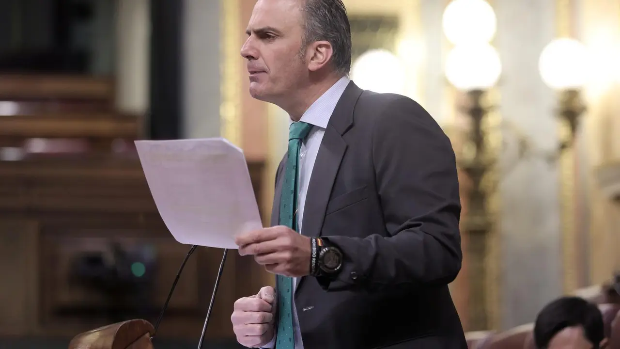 El secretario general de Vox, Javier Ortega Smith