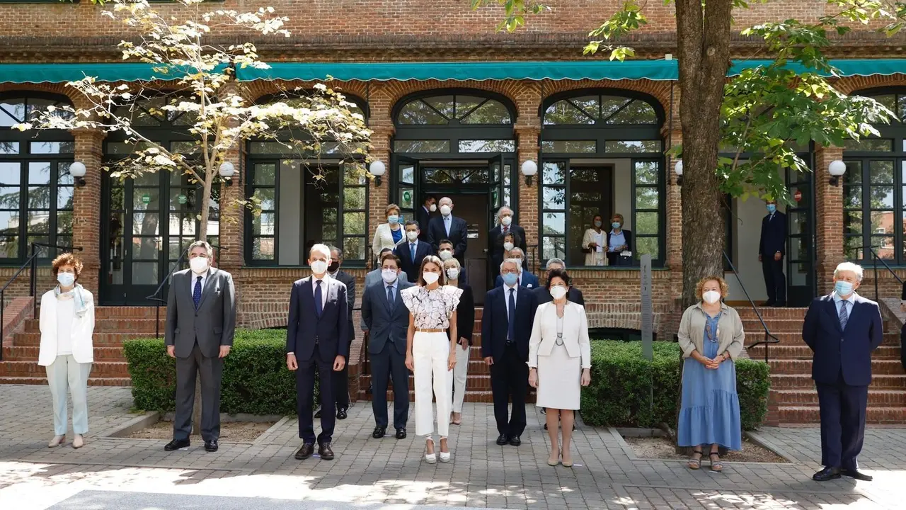 La Reina preside la reuni&oacute;n del Patronato de la Residencia de Estudiantes, uno de los centros culturales m&aacute;s relevantes de Espa&ntilde;a
