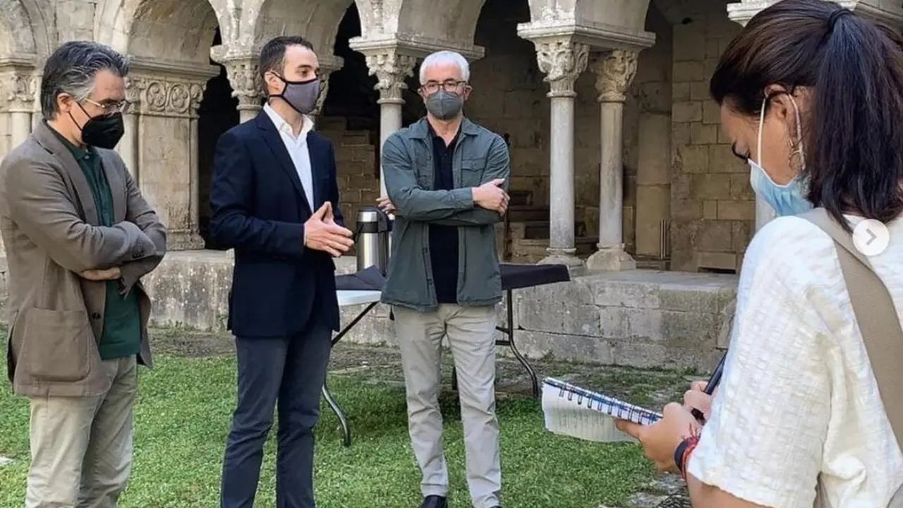 Primera visita oficial a las renovadas instalaciones del Museo Tresor de la Catedral de Girona