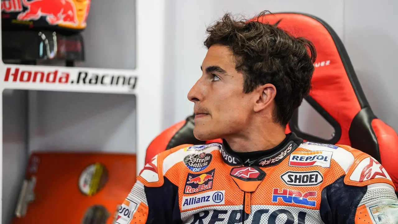 El piloto espa&ntilde;ol de MotoGP Marc M&aacute;rquez