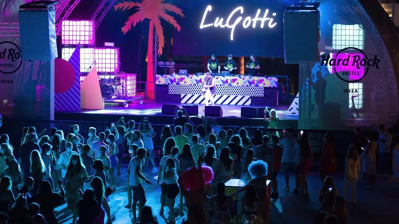 Prueba piloto de ocio nocturno en el Hard Rock Hotel. Ibiza