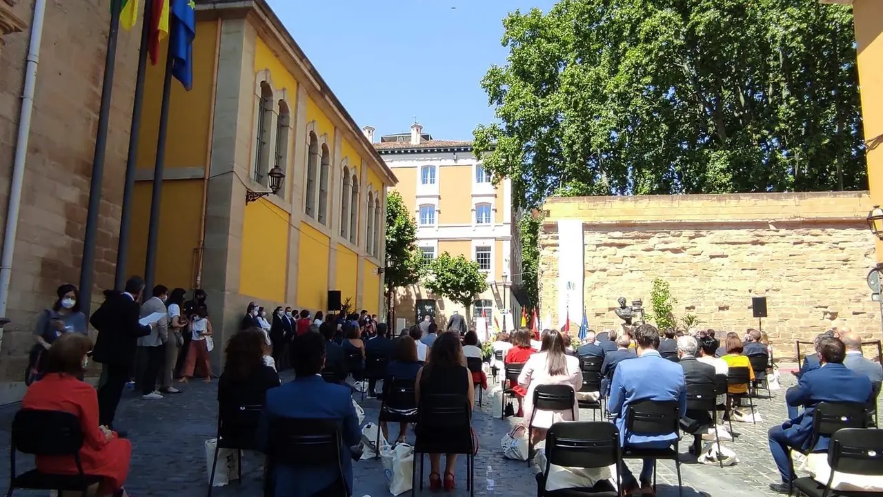 Acto en Logro&ntilde;o