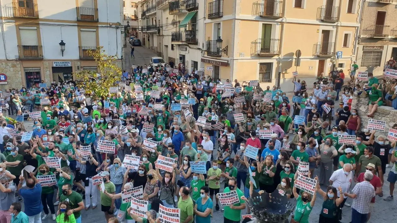 Manifestaci&oacute;n en Horche