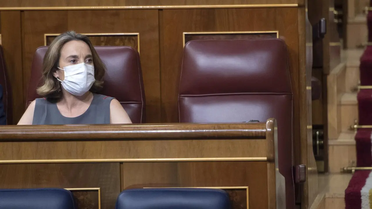La portavoz del PP en el Congreso de los Diputados, Cuca Gamarra.