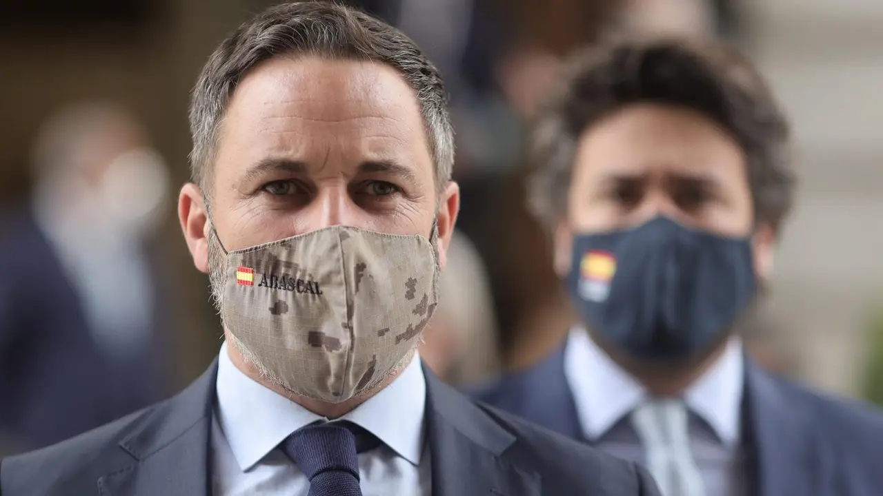 El l&iacute;der de Vox, Santiago Abascal.